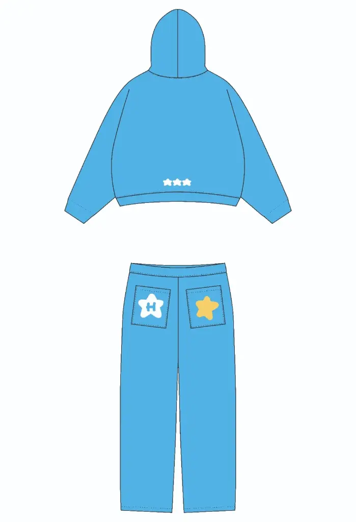  Strays Stars Bleu 